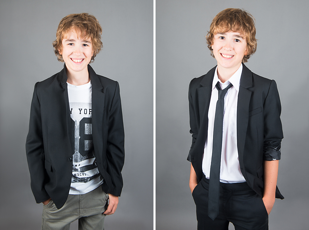 smiling young boy